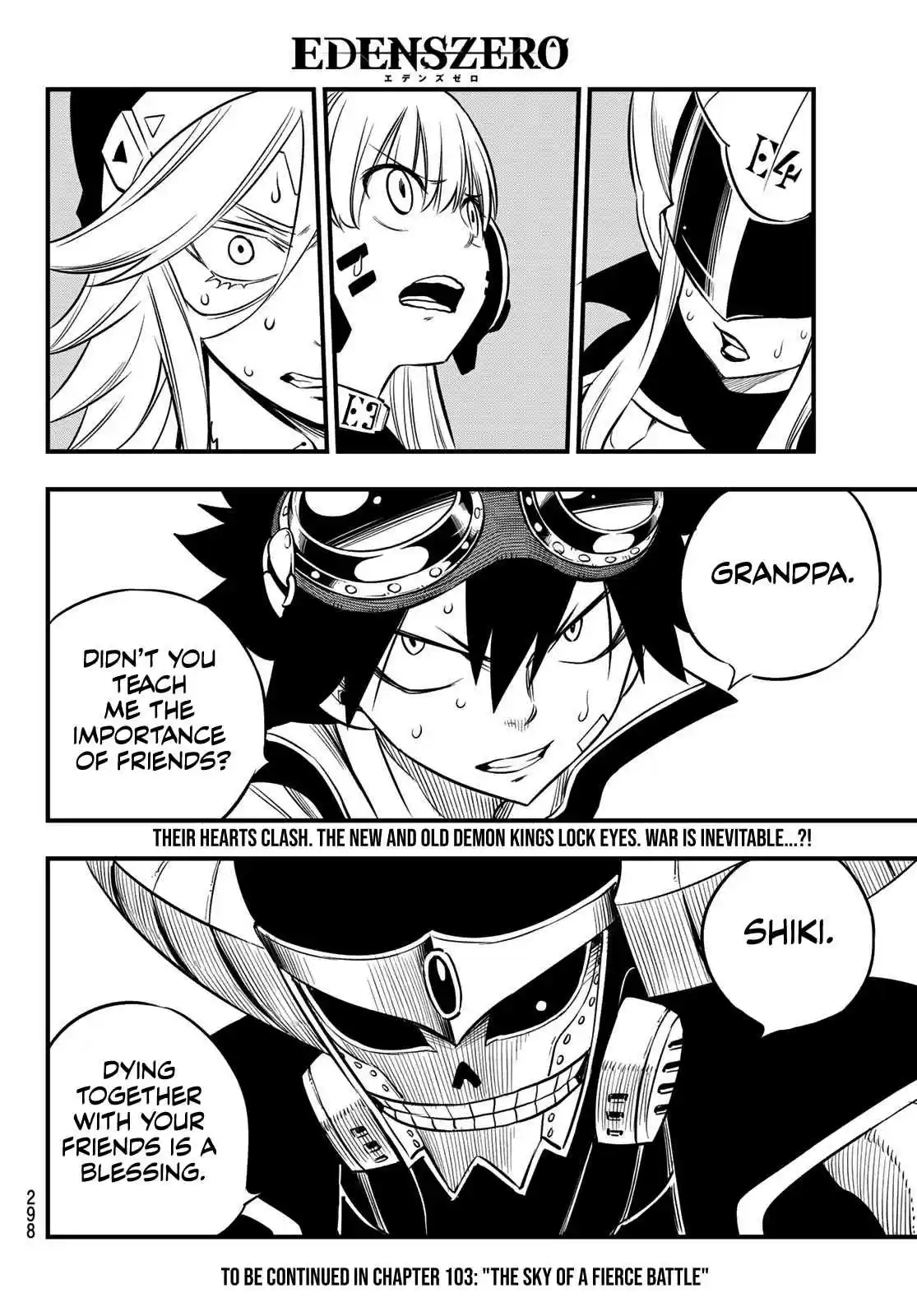 Edens Zero Ch. 102 The Time Of Parting