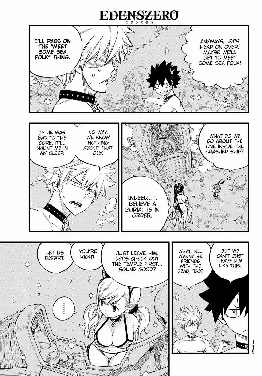 Edens Zero Ch. 108 Nadia, Love of My Life