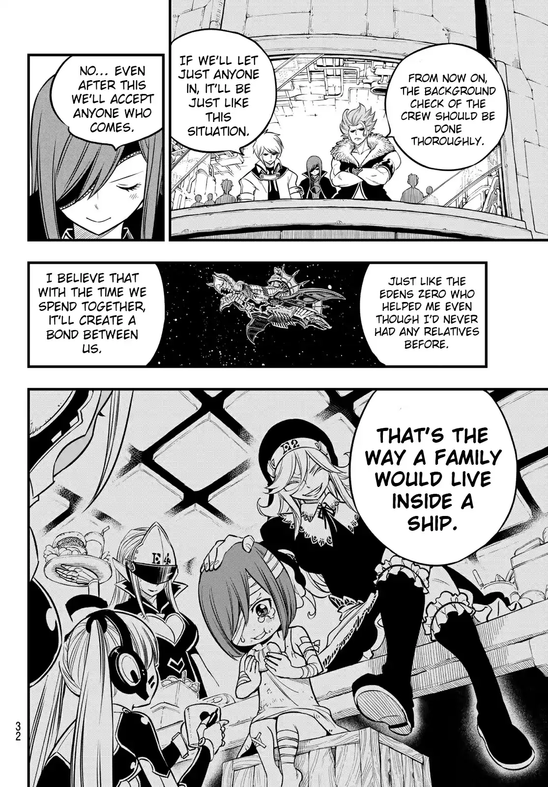 Edens Zero Ch. 112 When You Live Life on a Ship