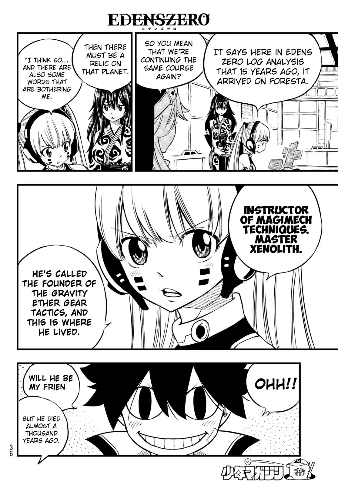 Edens Zero Ch. 112 When You Live Life on a Ship