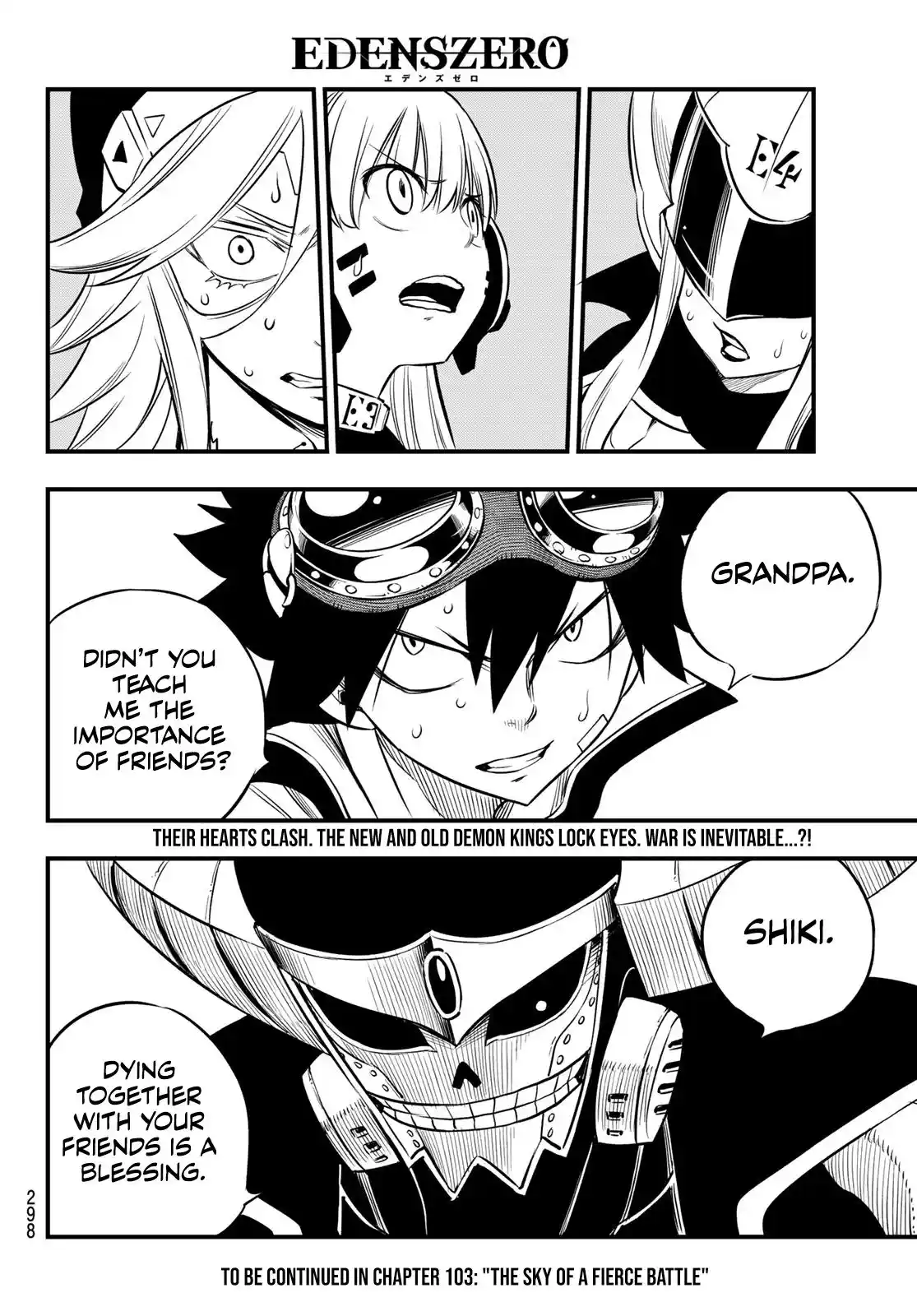 Eden’s Zero Chapter 102