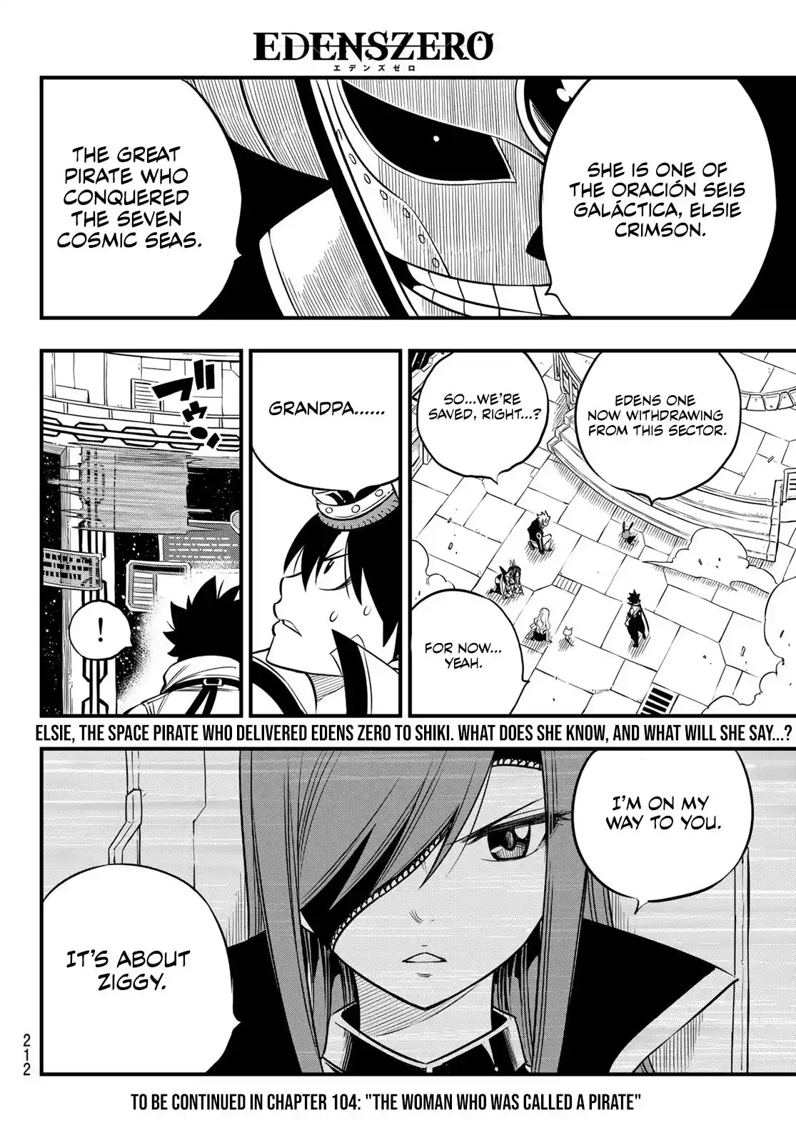 Eden’s Zero Chapter 103