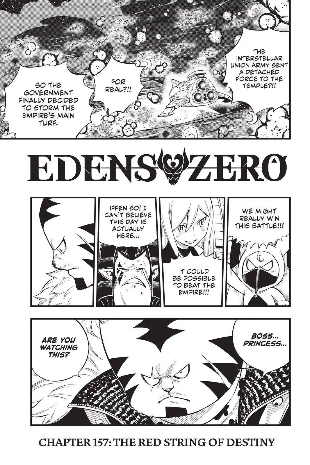 Eden’s Zero Chapter 157