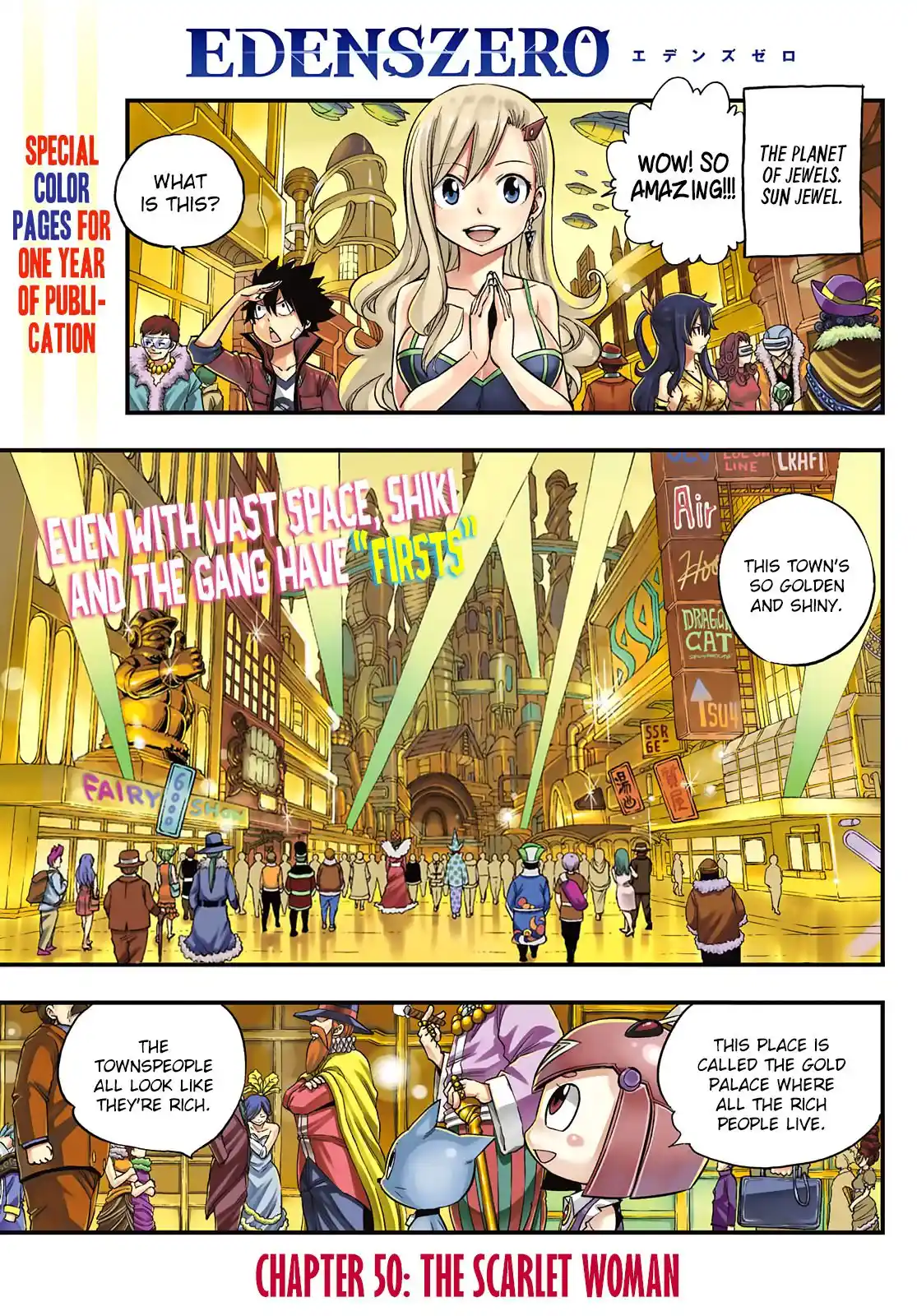 Eden’s Zero Chapter 50