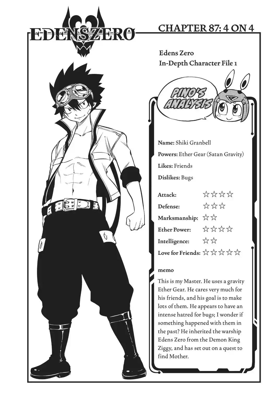 Eden’s Zero Chapter 87