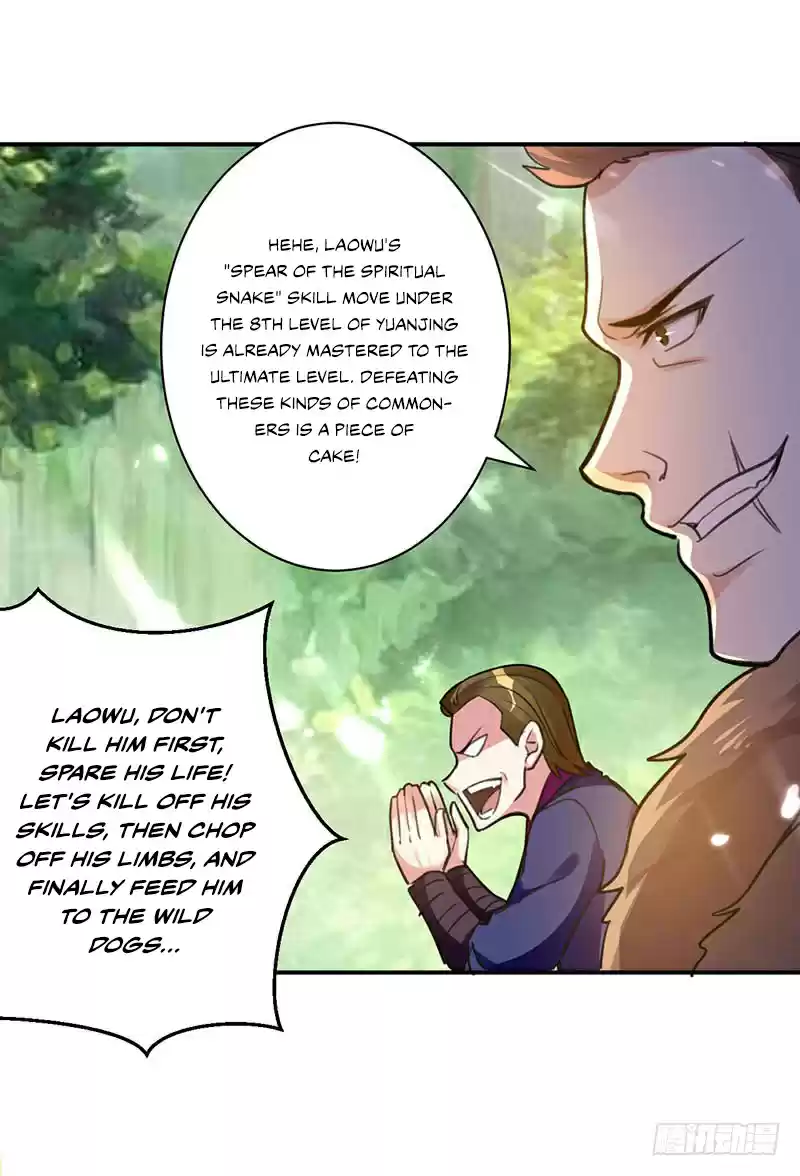 Emperor LingTian Ch. 13 Gang of Five Chaotic Tigers