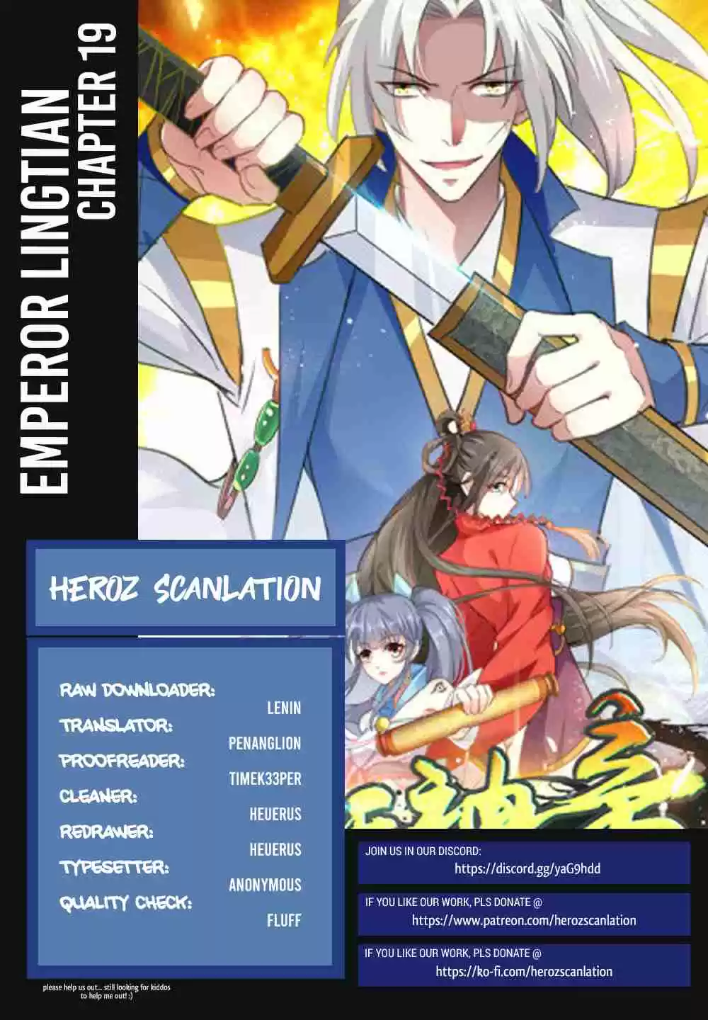 Emperor LingTian Ch. 19 Killing Intent