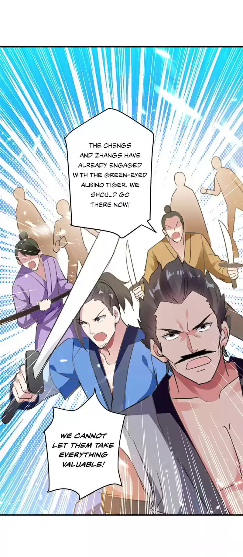 Emperor LingTian Ch. 22 Green Eyed Albino Tiger