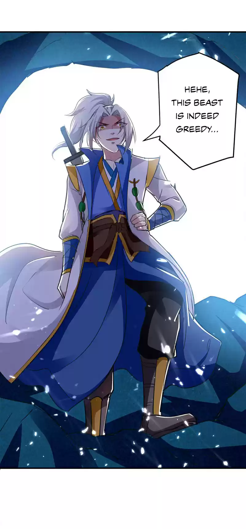 Emperor LingTian Ch. 22 Green Eyed Albino Tiger