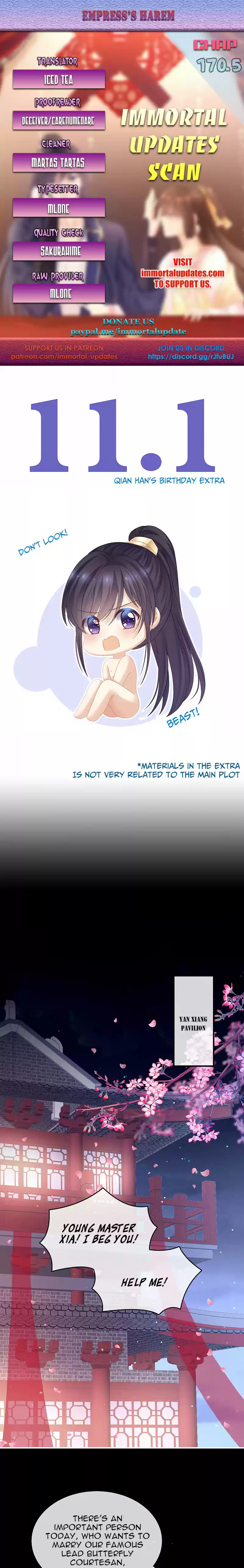 Empress's Harem Chapter 170.5