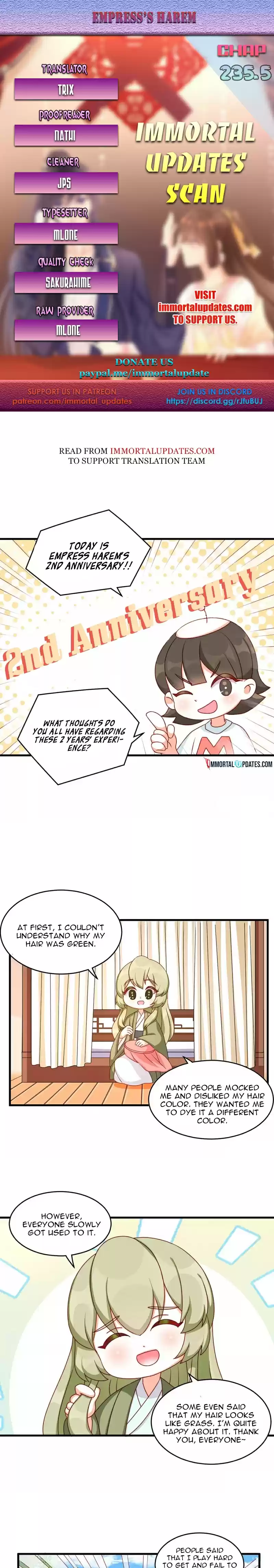 Empress's Harem Chapter 235.5