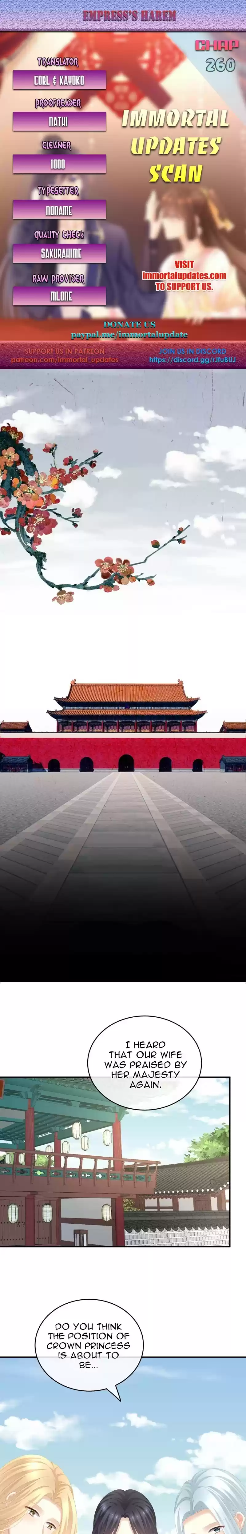 Empress's Harem Chapter 260