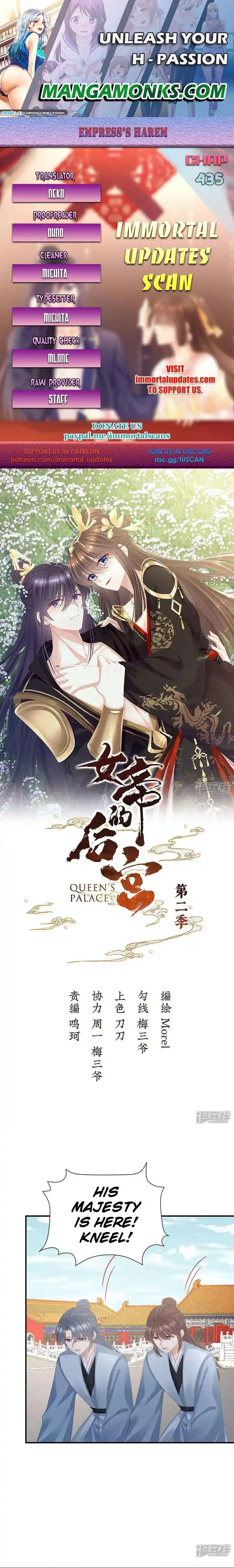 Empress’s Harem Chapter 435