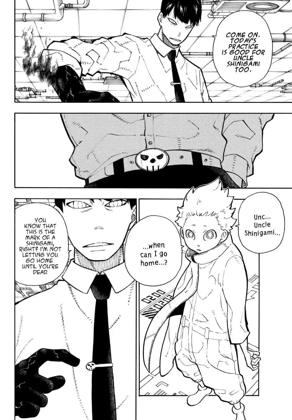 Enen no Shouboutai Ch. 133 An Evil Soldier