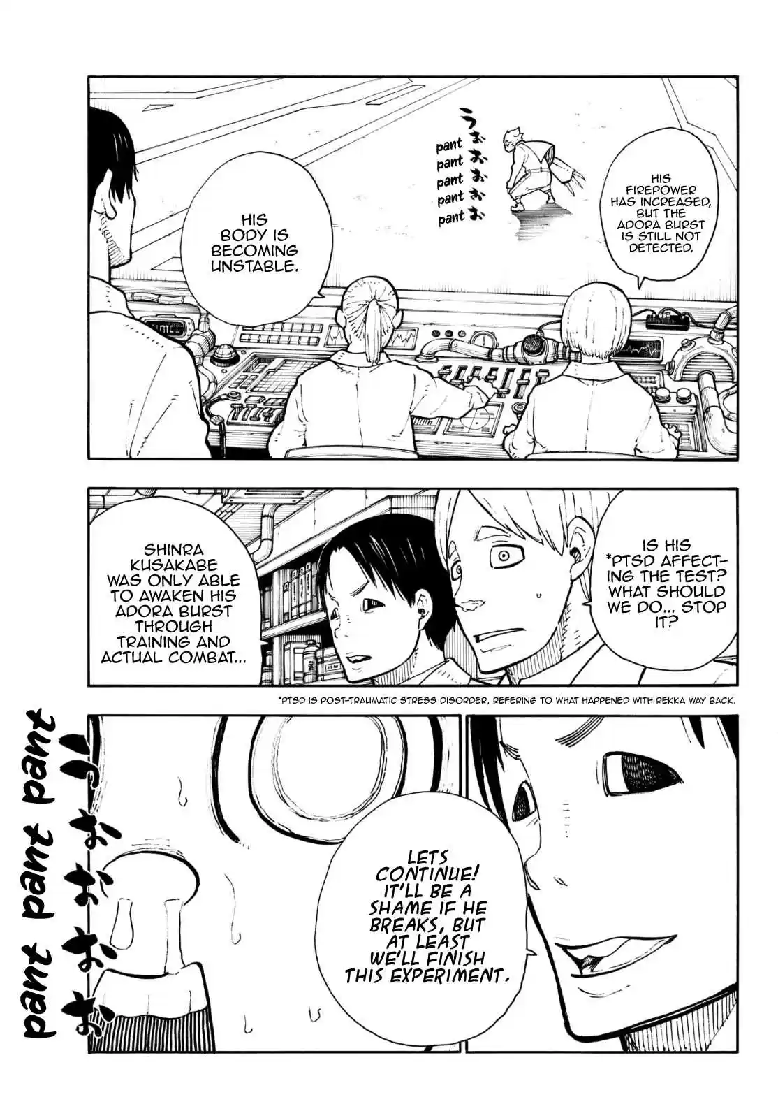 Enen no Shouboutai Ch. 133 An Evil Soldier