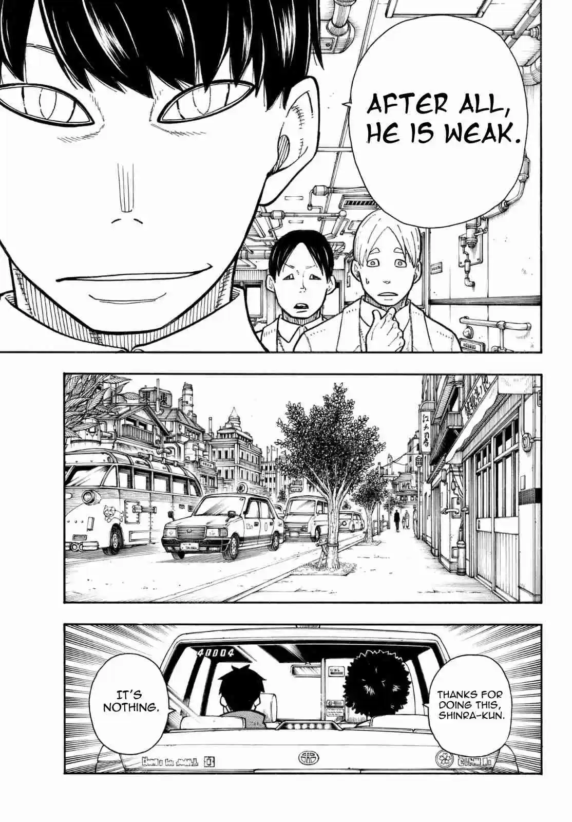 Enen no Shouboutai Ch. 133 An Evil Soldier