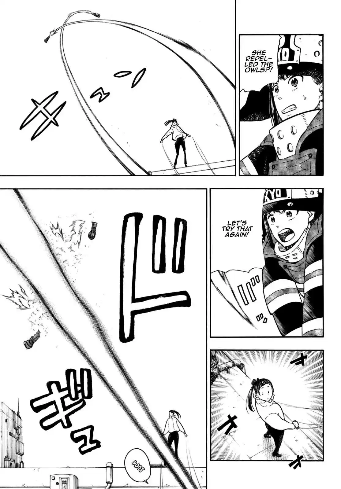 Enen no Shouboutai Ch. 137 Angel vs Witch