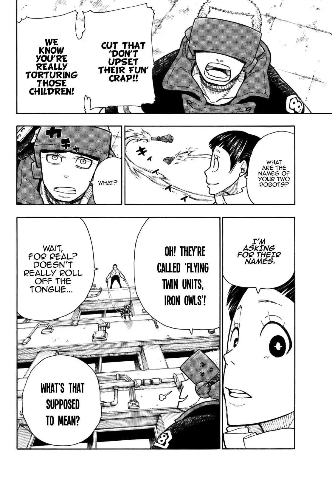 Enen no Shouboutai Ch. 137 Angel vs Witch