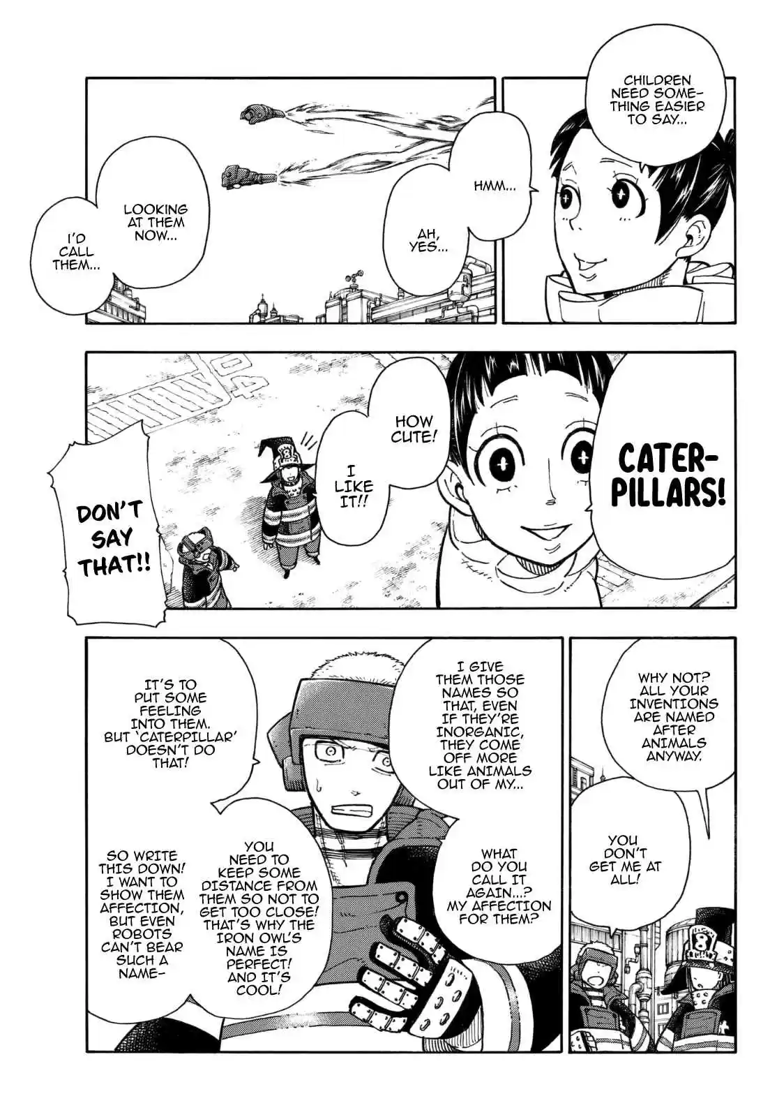 Enen no Shouboutai Ch. 137 Angel vs Witch