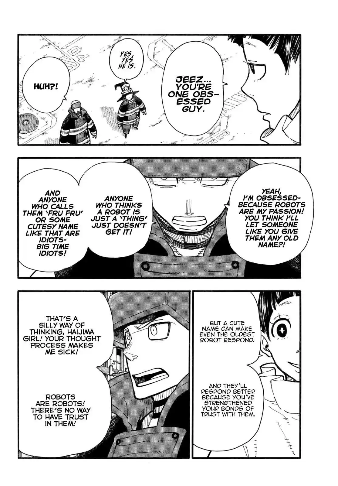 Enen no Shouboutai Ch. 137 Angel vs Witch