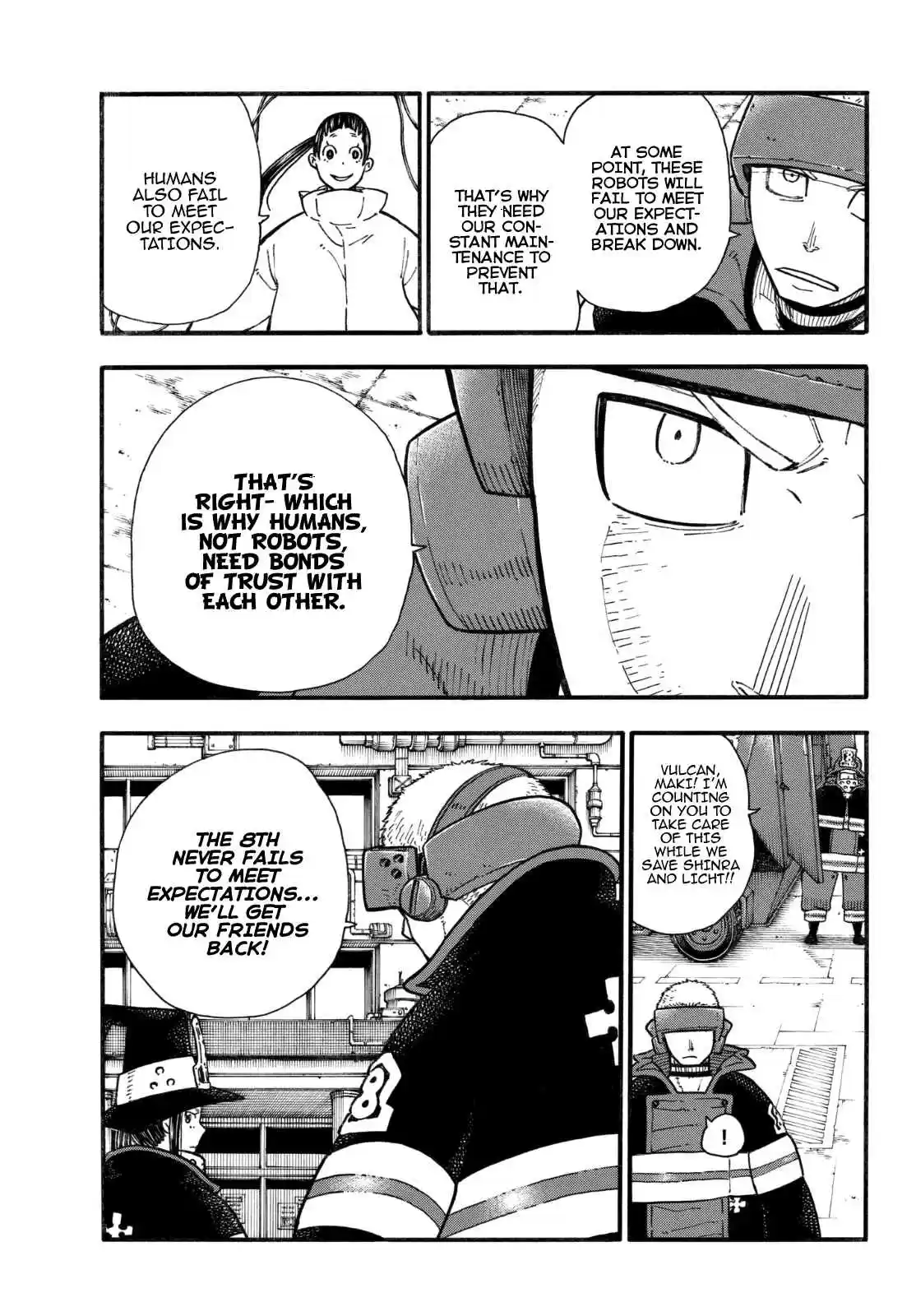 Enen no Shouboutai Ch. 137 Angel vs Witch