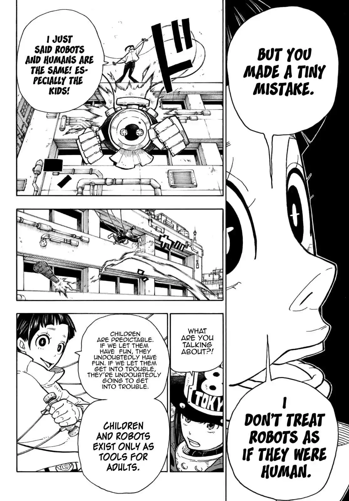 Enen no Shouboutai Ch. 137 Angel vs Witch