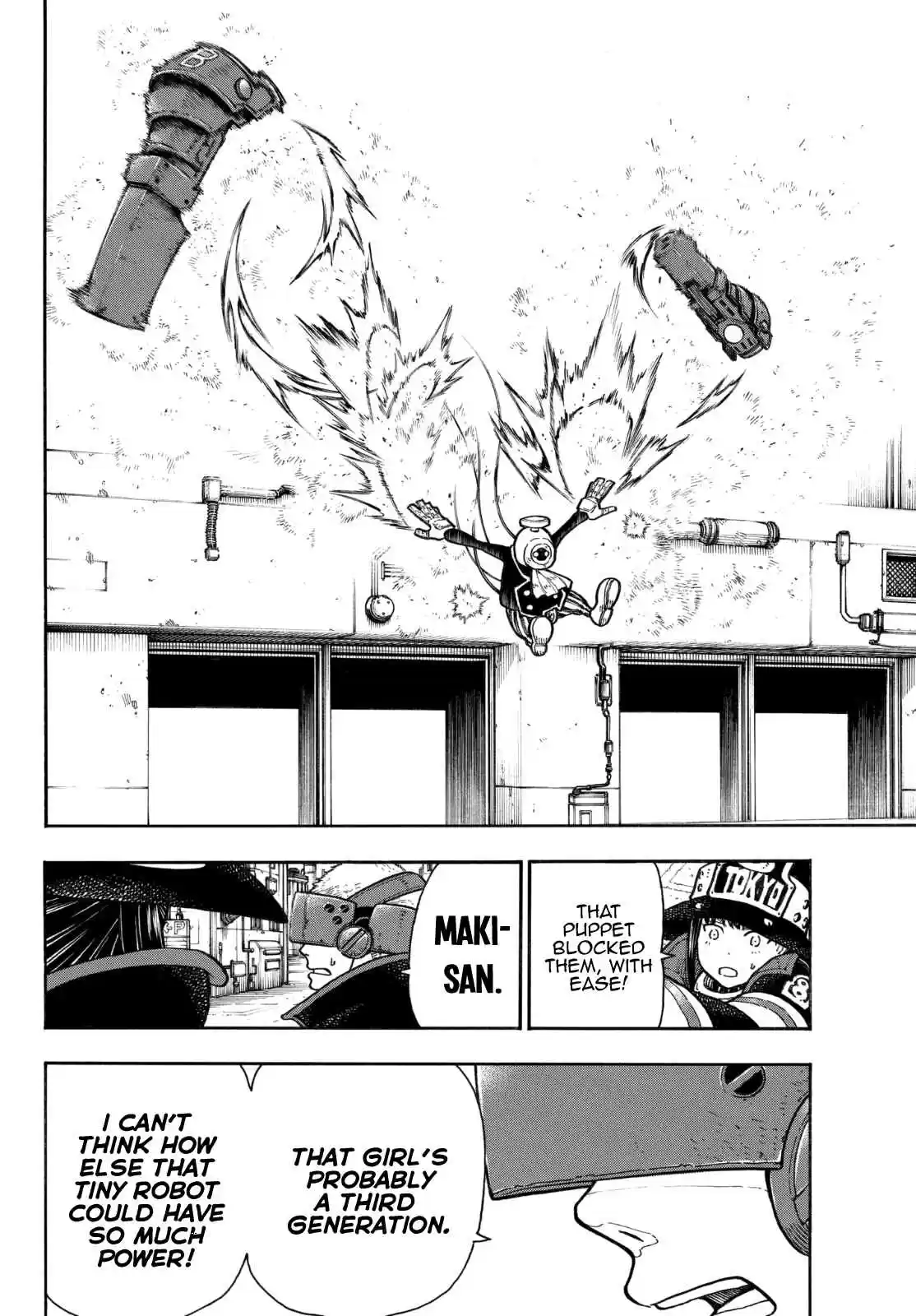 Enen no Shouboutai Ch. 137 Angel vs Witch