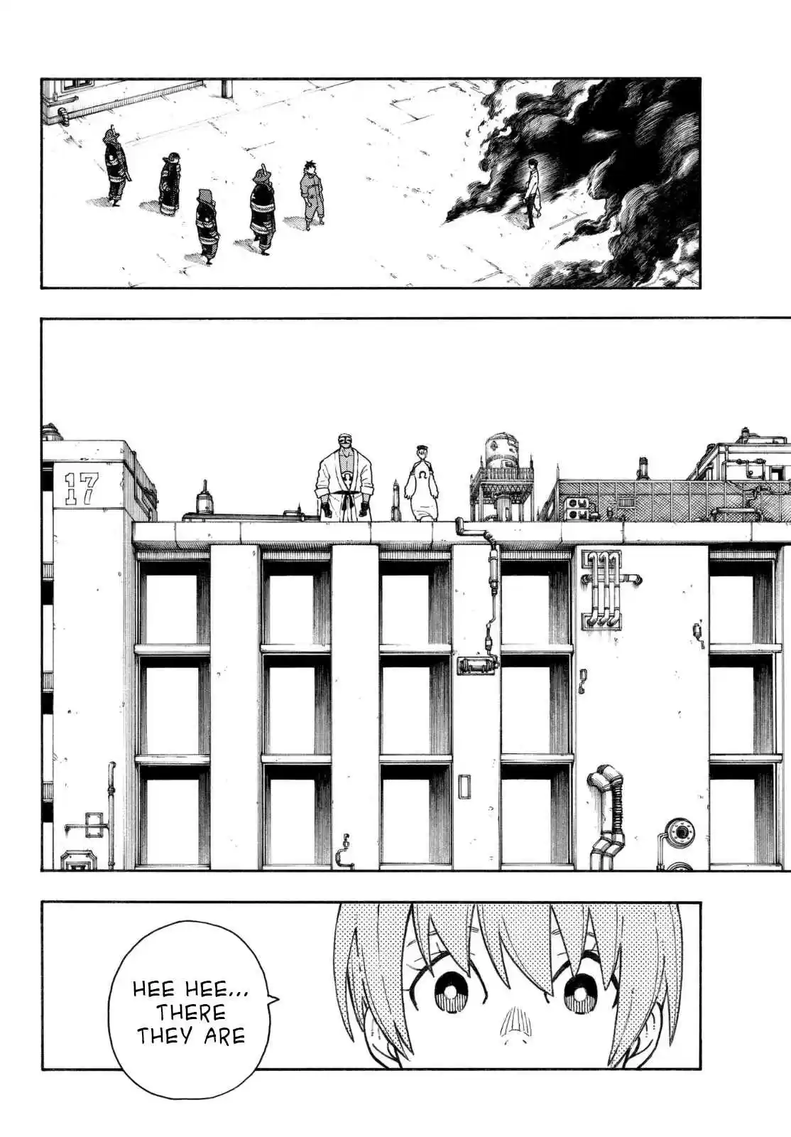 Enen no Shouboutai Ch. 139 Triple Melee