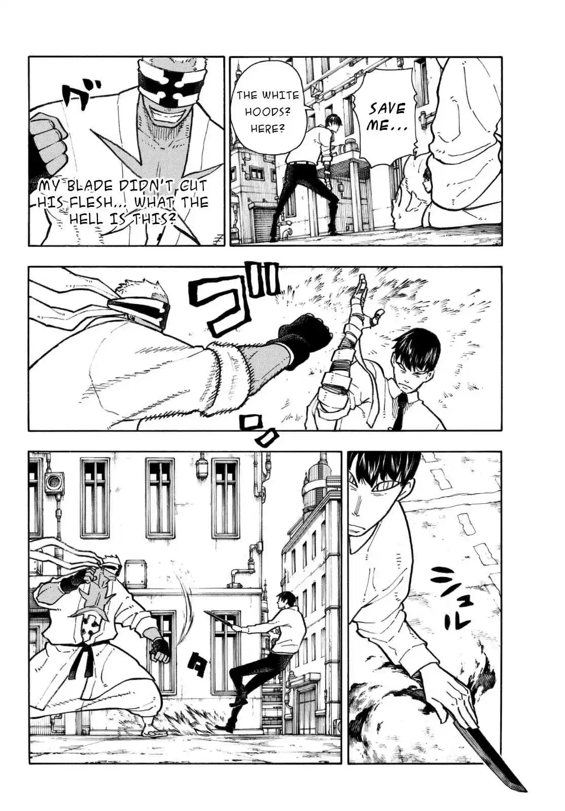 Enen no Shouboutai Ch. 139 Triple Melee