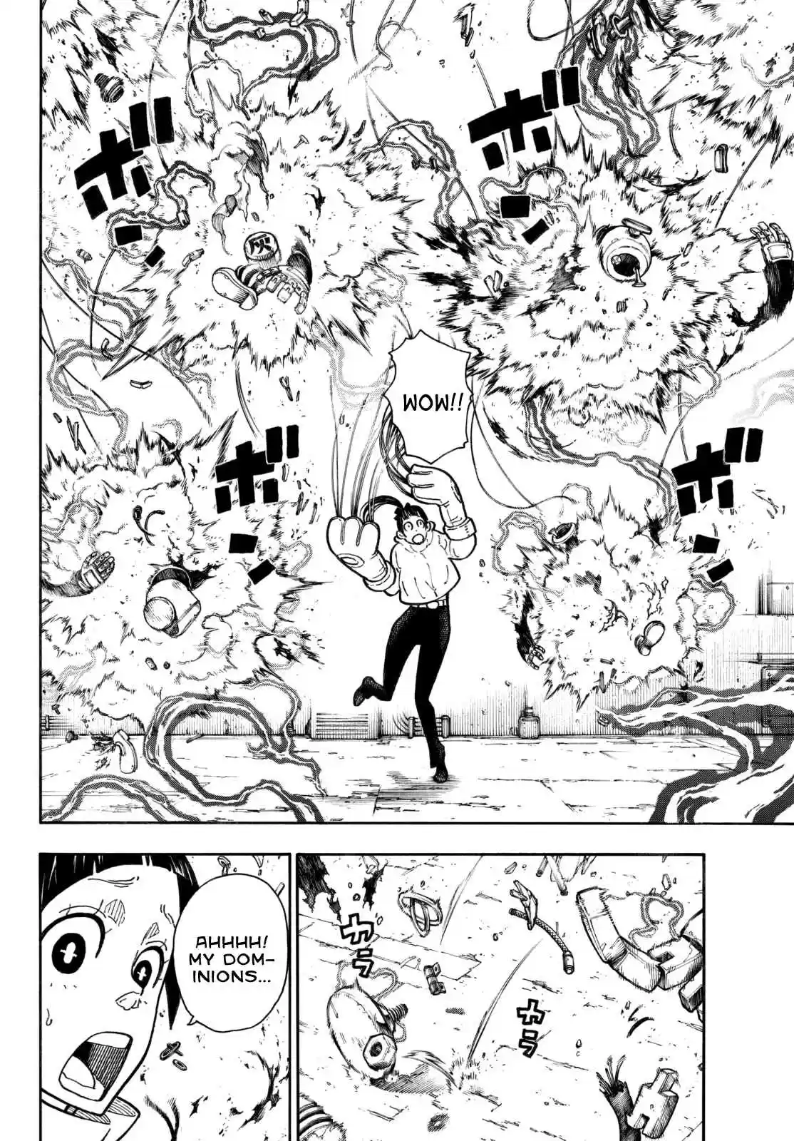 Enen no Shouboutai Ch. 139 Triple Melee