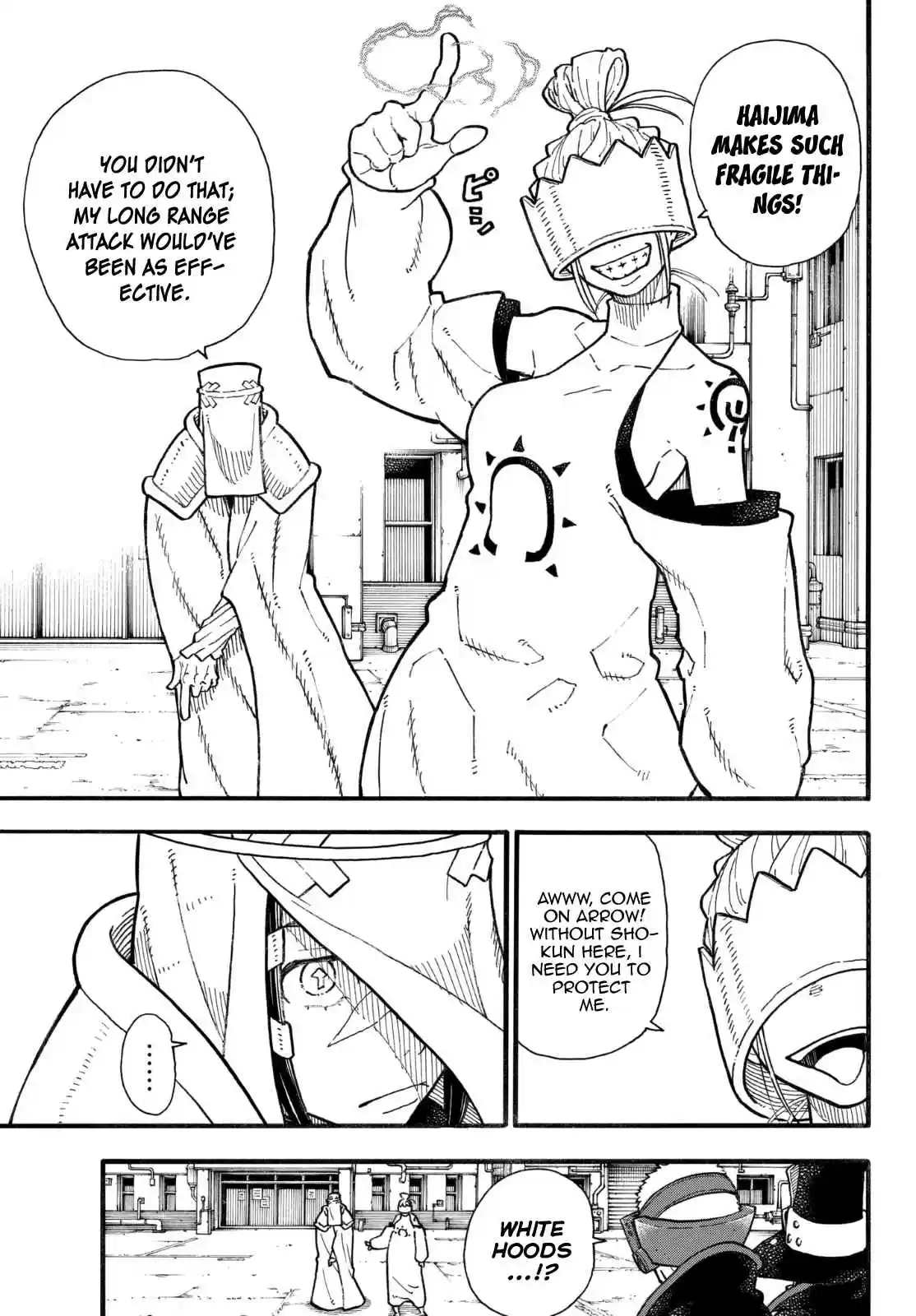 Enen no Shouboutai Ch. 139 Triple Melee