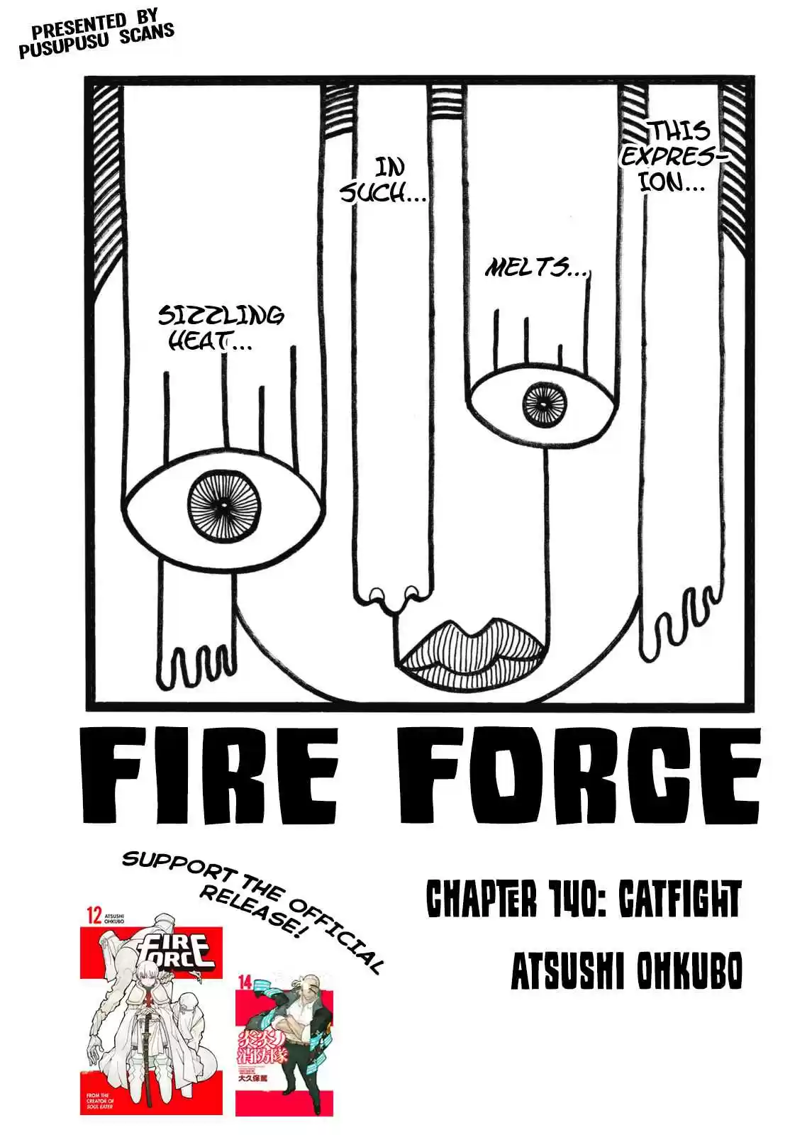 Enen no Shouboutai Ch. 140 Catfight