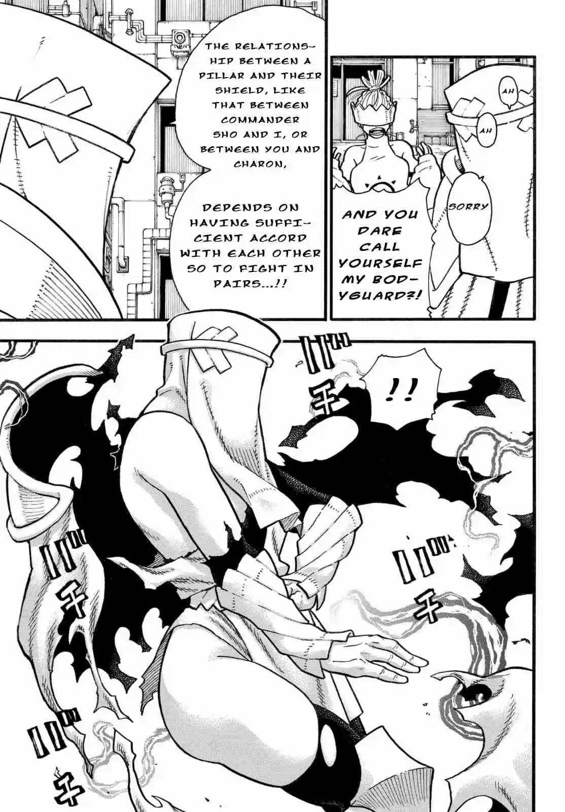 Enen no Shouboutai Ch. 140 Catfight