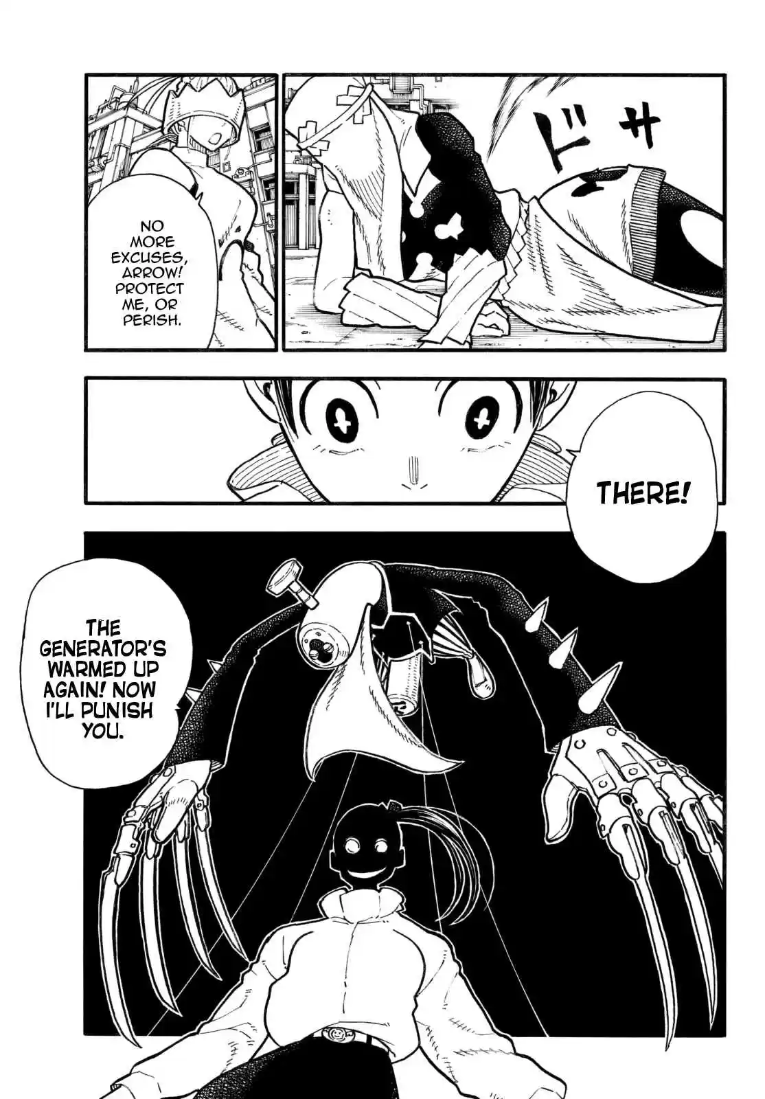 Enen no Shouboutai Ch. 140 Catfight