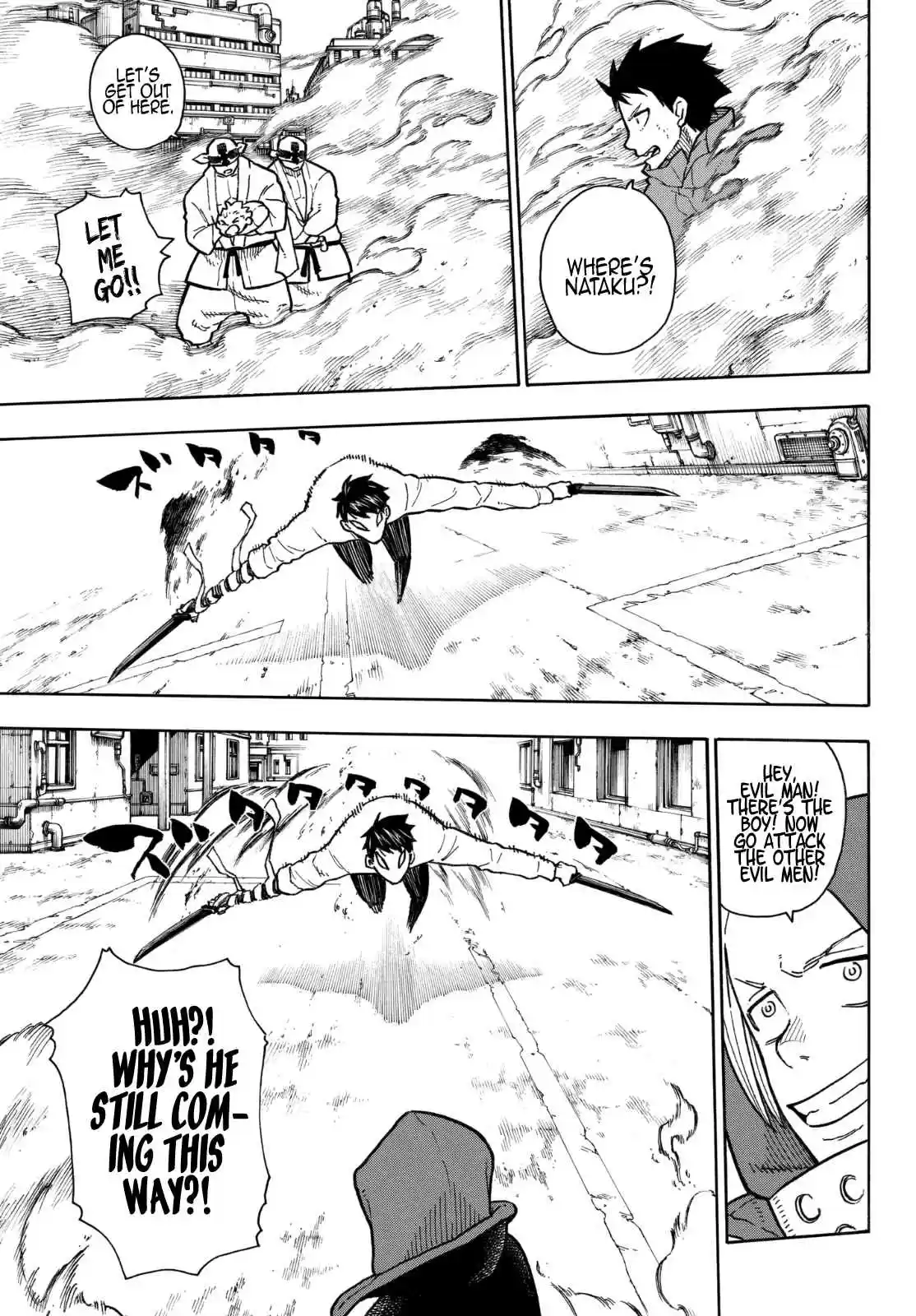 Enen no Shouboutai Ch. 140 Catfight