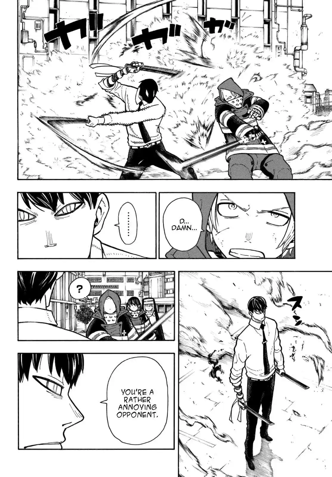 Enen no Shouboutai Ch. 141 Struggle