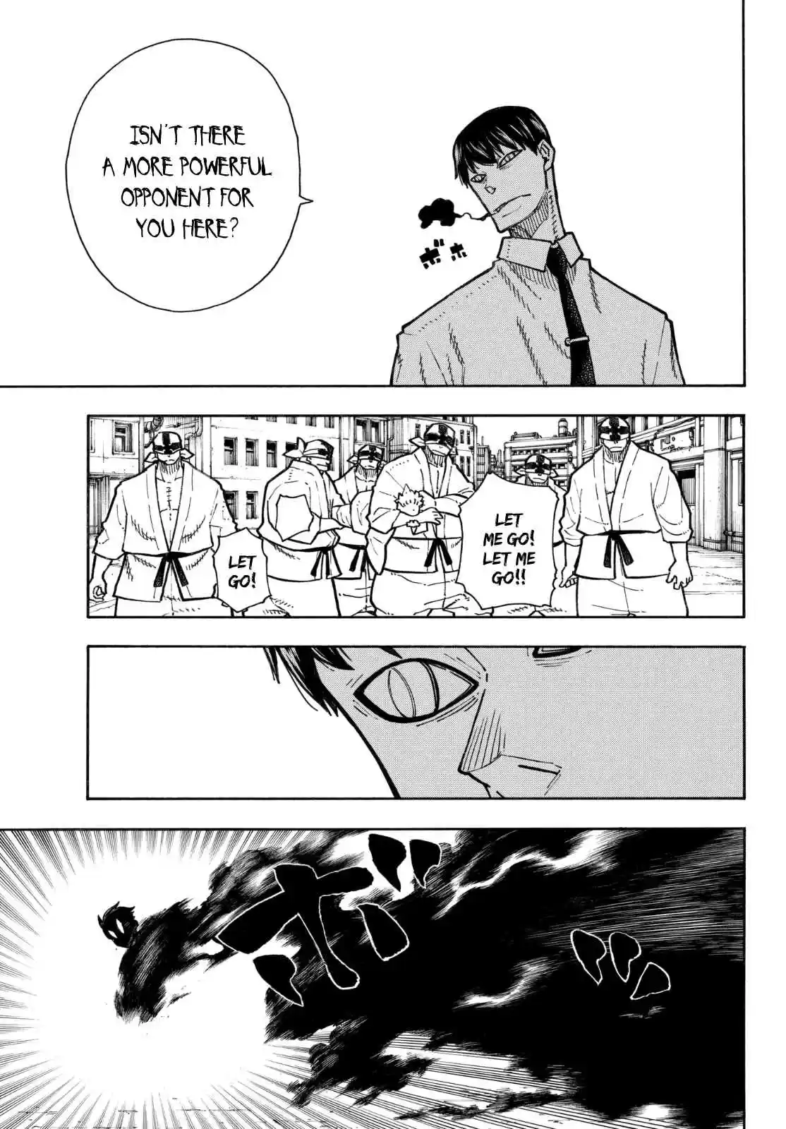 Enen no Shouboutai Ch. 141 Struggle