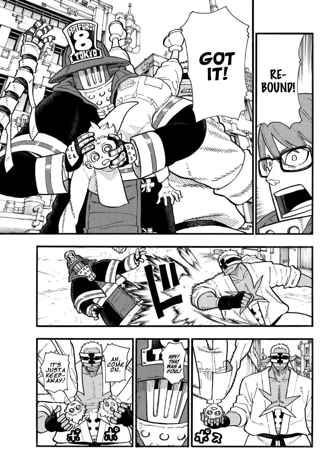 Enen no Shouboutai Ch. 141 Struggle