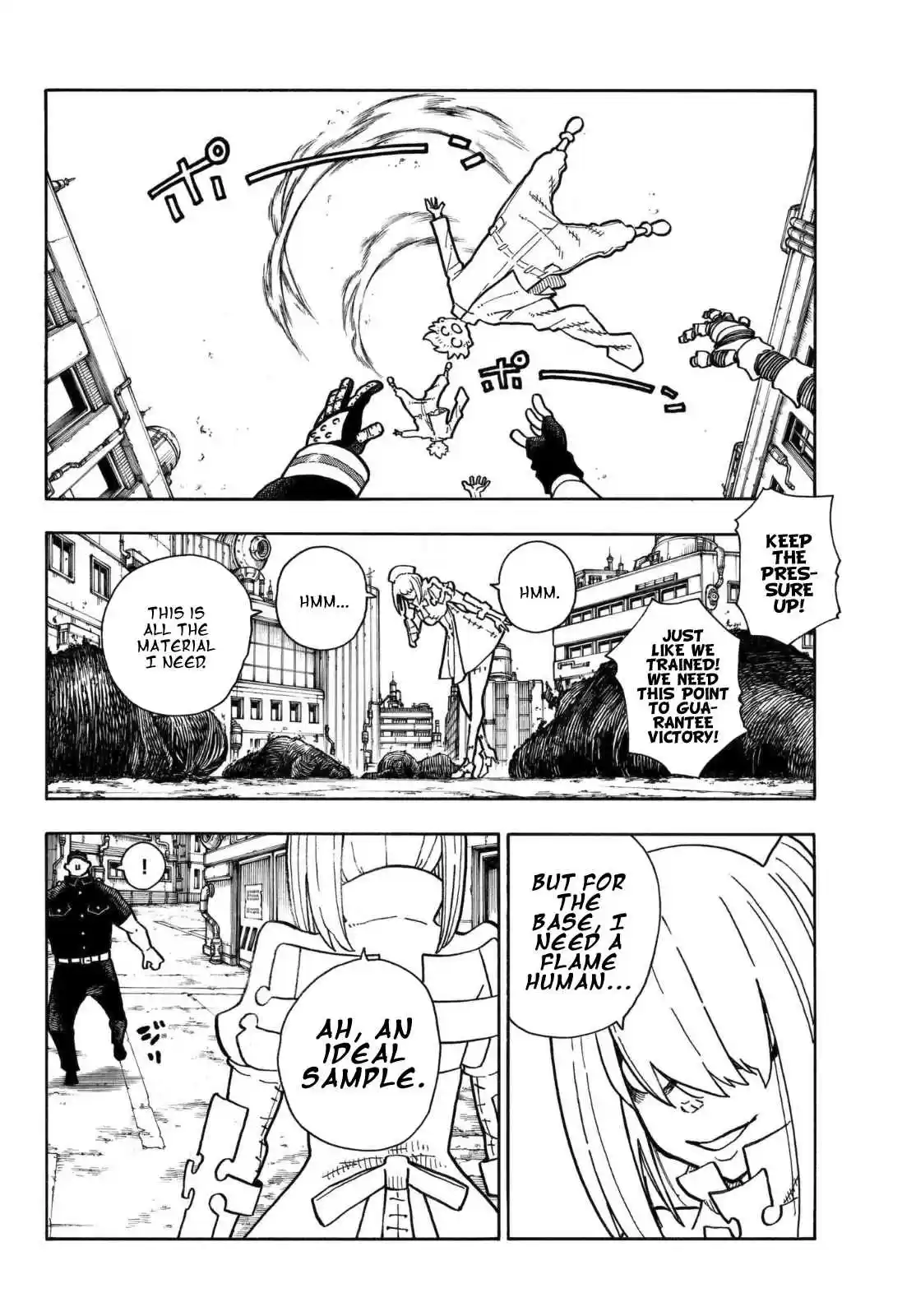 Enen no Shouboutai Ch. 141 Struggle