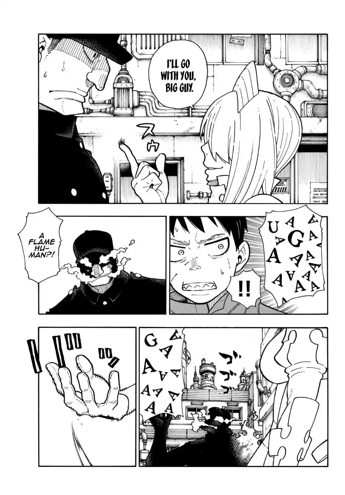 Enen no Shouboutai Ch. 141 Struggle