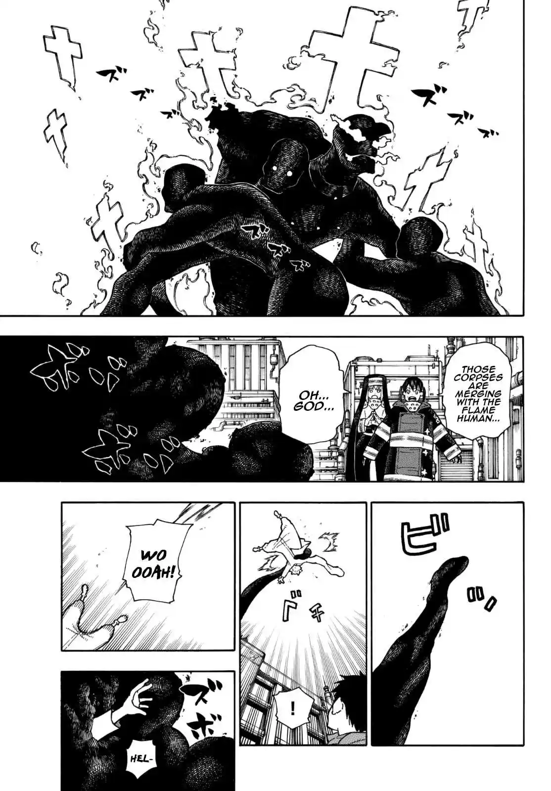 Enen no Shouboutai Ch. 141 Struggle