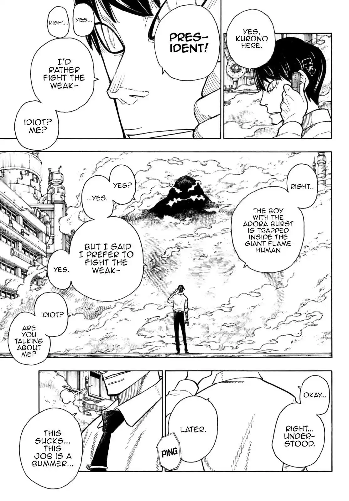 Enen no Shouboutai Ch. 141 Struggle