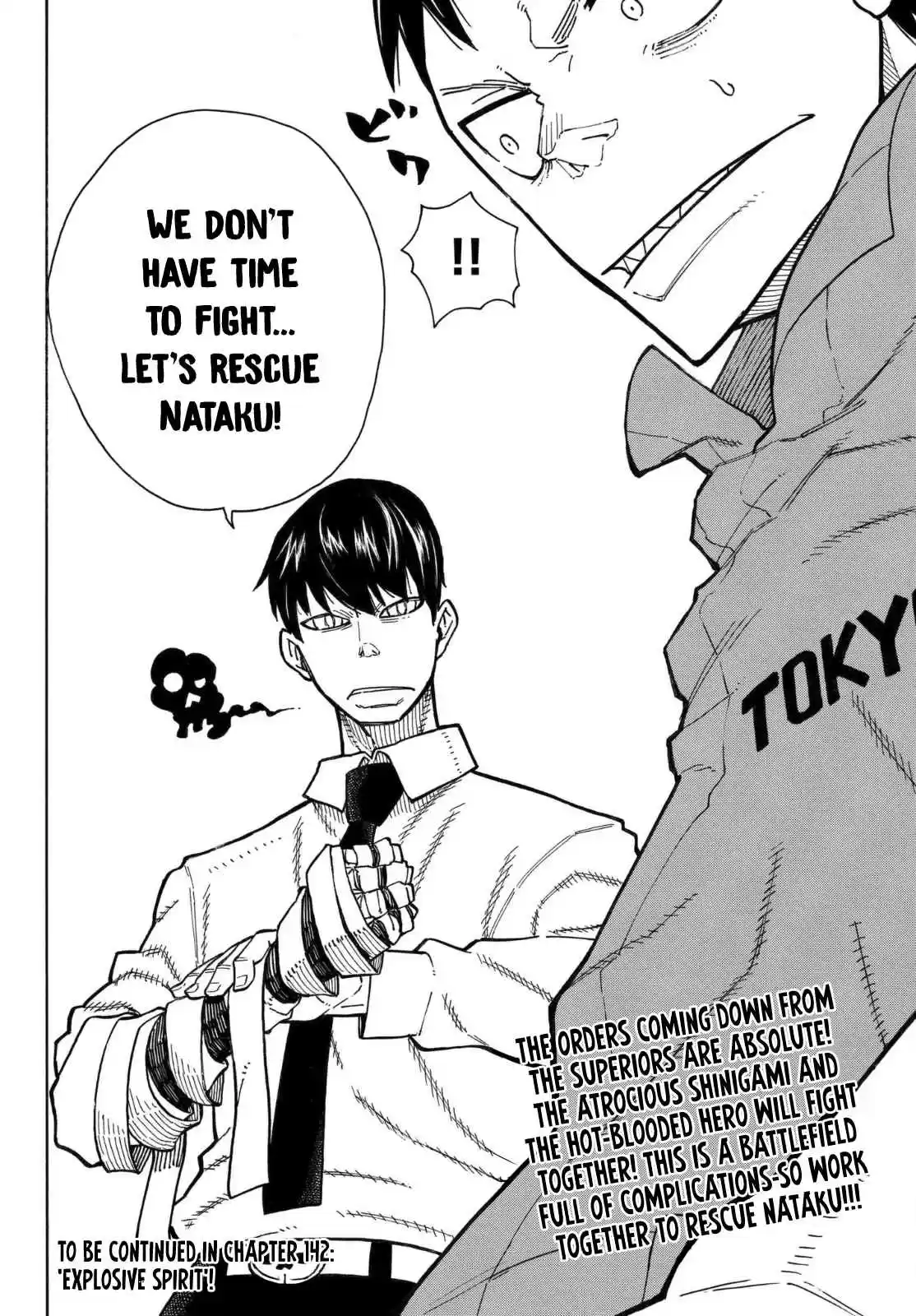 Enen no Shouboutai Ch. 141 Struggle