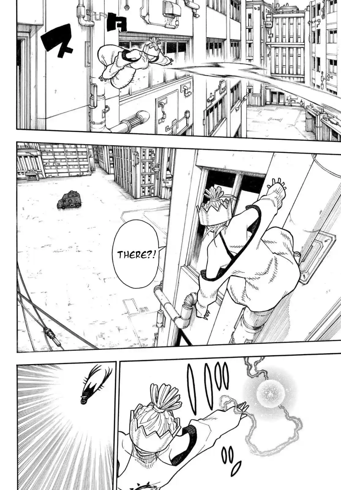 Enen no Shouboutai Ch. 143 The Legend of the Legendary Holy Sword