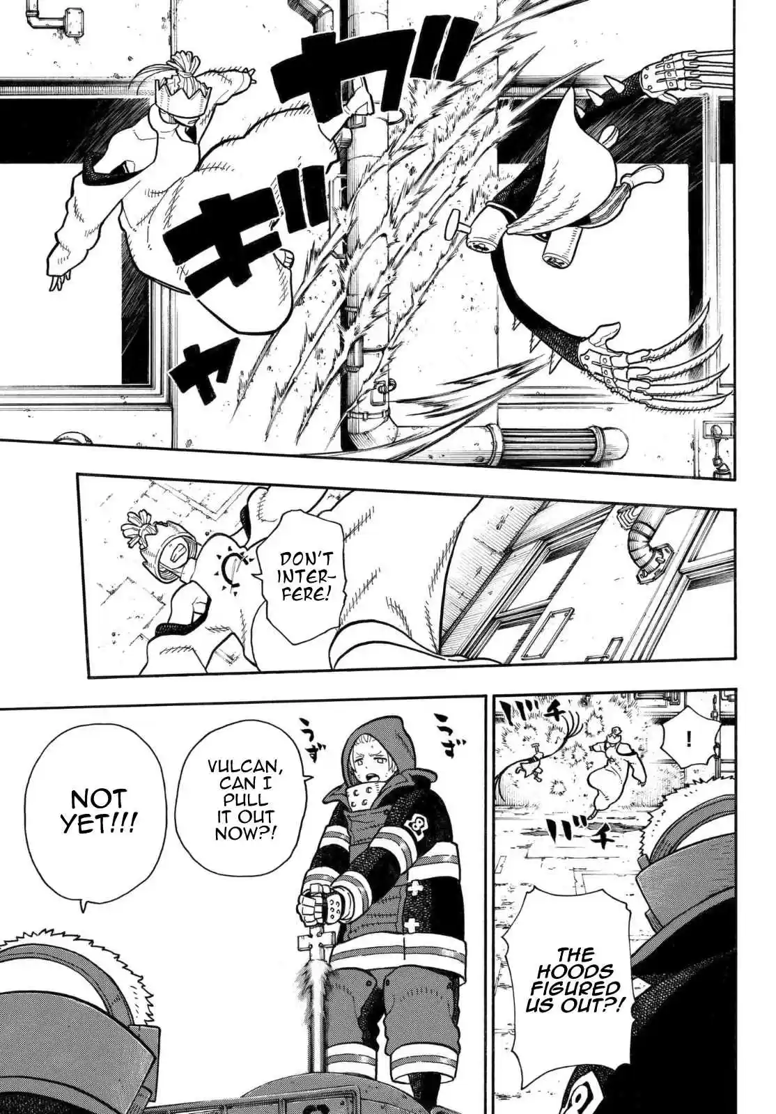 Enen no Shouboutai Ch. 143 The Legend of the Legendary Holy Sword