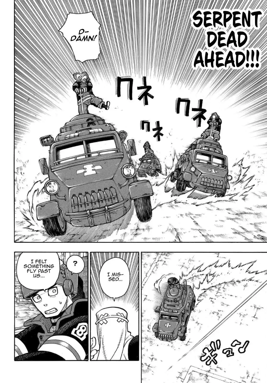 Enen no Shouboutai Ch. 143 The Legend of the Legendary Holy Sword