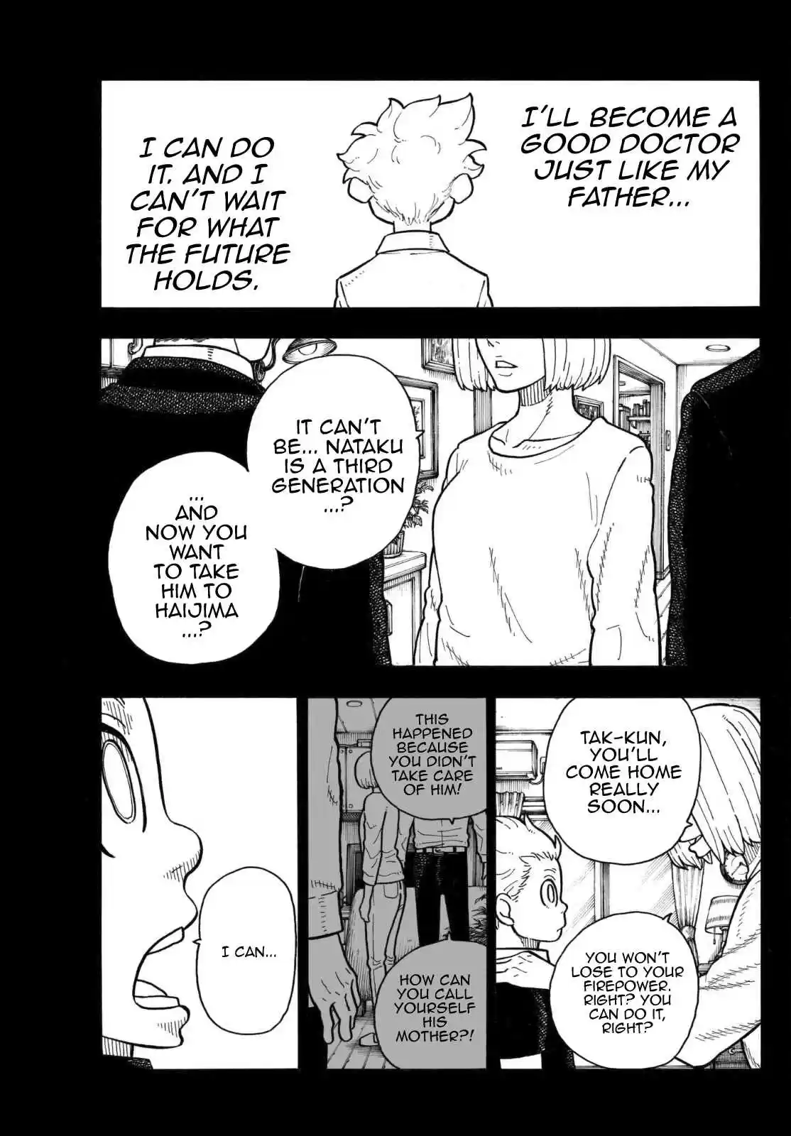 Enen no Shouboutai Ch. 144 Pressure