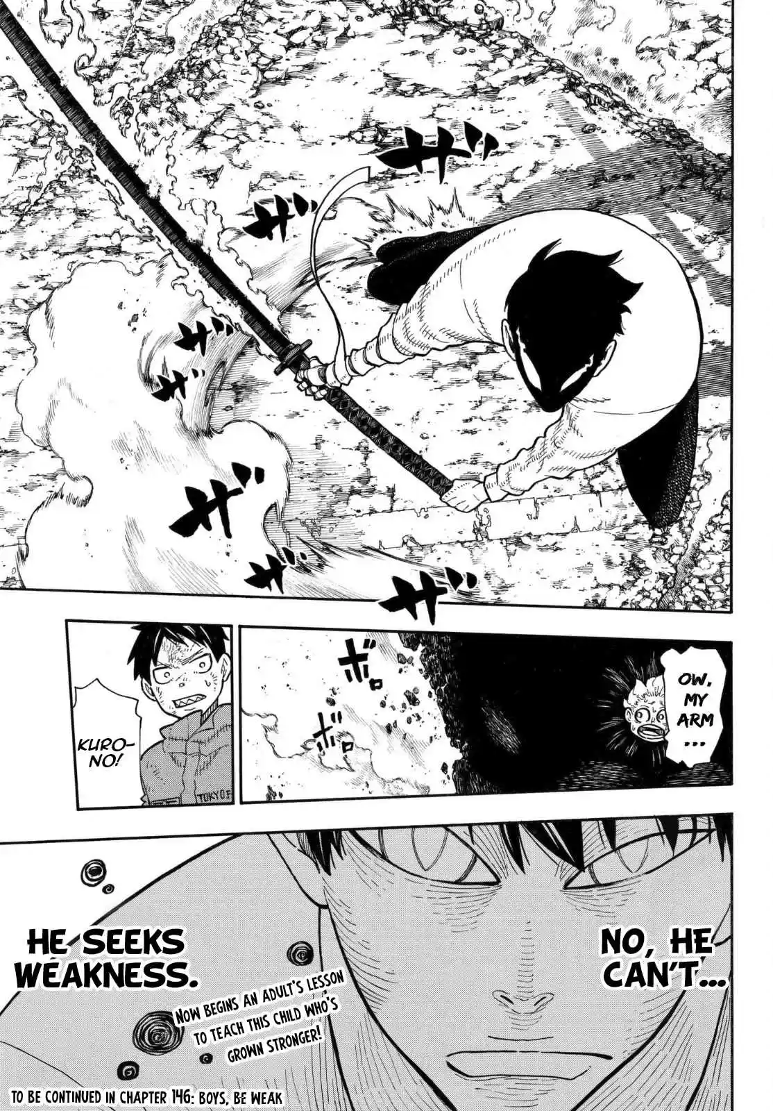 Enen no Shouboutai Ch. 145 Human Shield