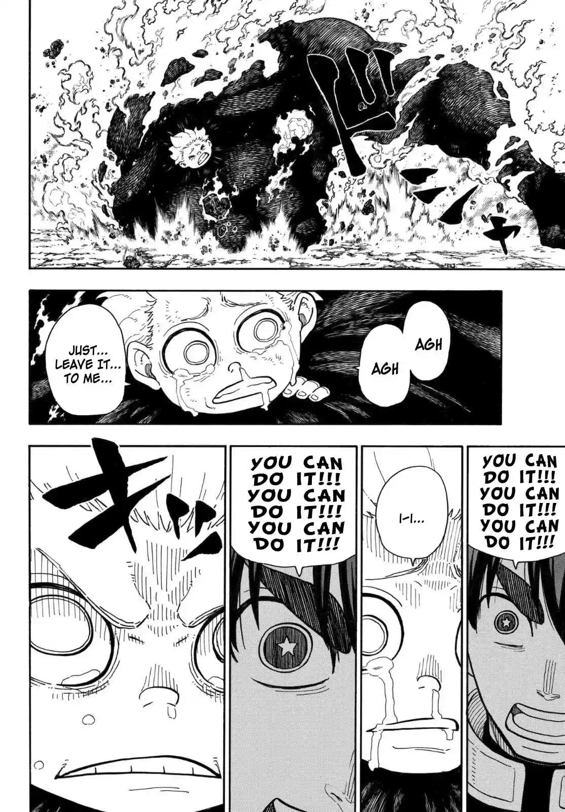 Enen no Shouboutai Ch. 146 Boys, Be Weak