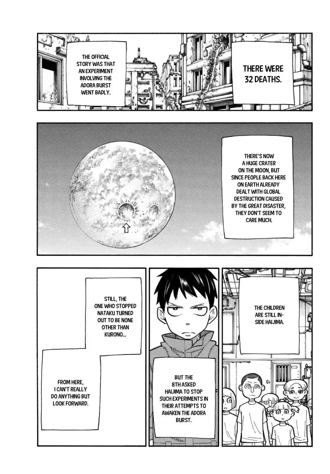 Enen no Shouboutai Ch. 146 Boys, Be Weak